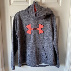 Under Armour Hoodie Women’s Medium Cold Gear Loose Pouch Pullover